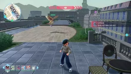 リオルが見えなくなる位置まで走る