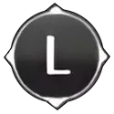 Lスティックのアイコン