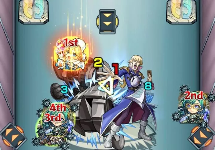 移動床とパネルを使って攻撃