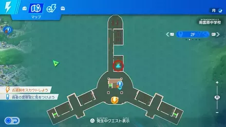 家庭科室の鍋のマップ