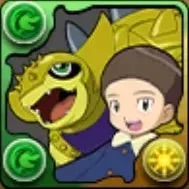 火田伊織＆アンキロモンの画像