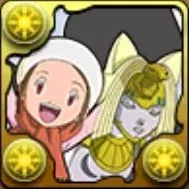 八神ヒカリ＆ネフェルティモンの画像