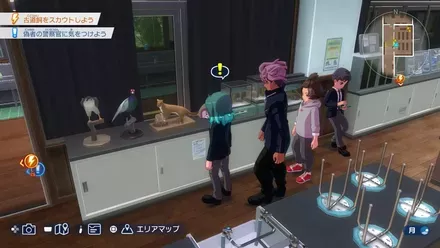 動く剥製の場所画像