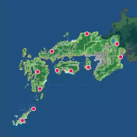 西日本ヘリポート駅マップ