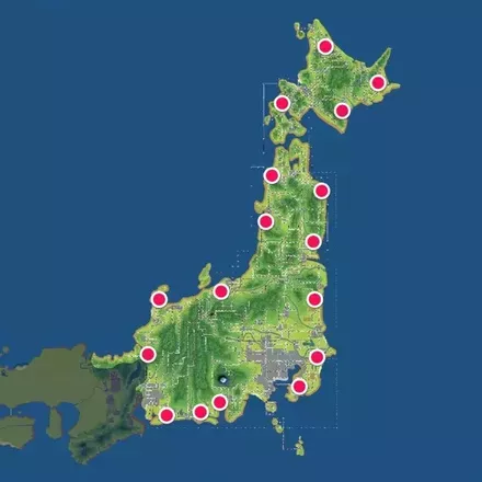 東日本ヘリポート駅マップ