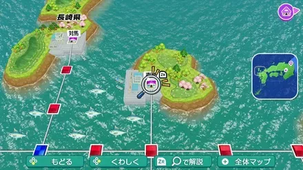 壱岐のマップ画像