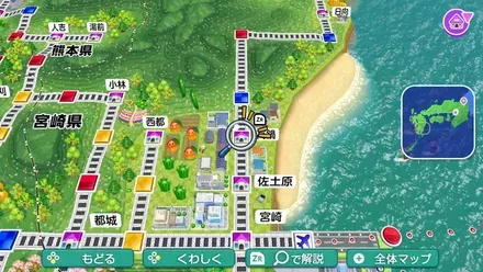 高鍋のマップ画像