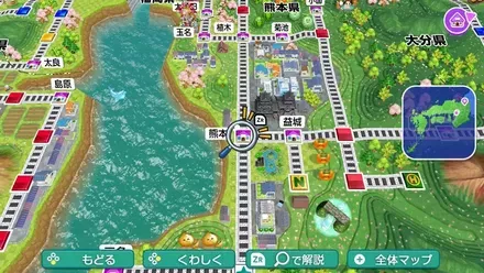 熊本のマップ画像