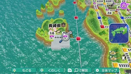 福江のマップ画像