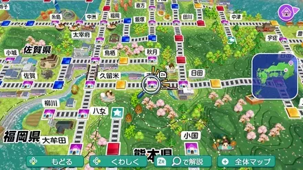 吉井のマップ画像