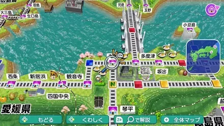 丸亀のマップ画像