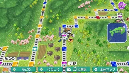 西脇のマップ画像