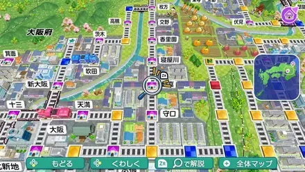 門真のマップ画像