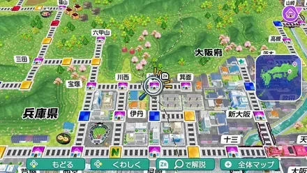 池田のマップ画像