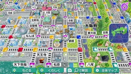 鶴橋のマップ画像