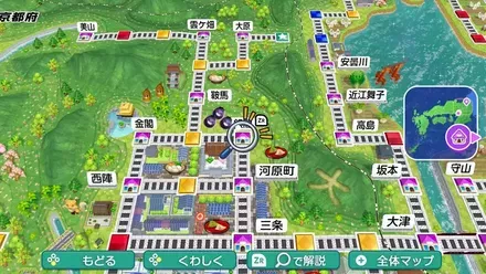 銀閣のマップ画像