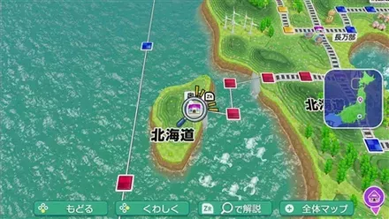 奥尻のマップ画像