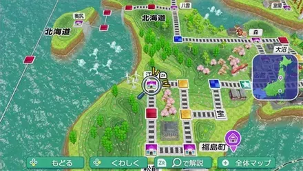 江差のマップ画像