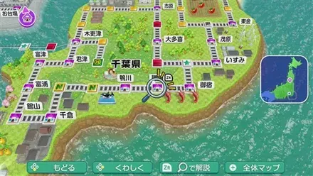 勝浦のマップ画像