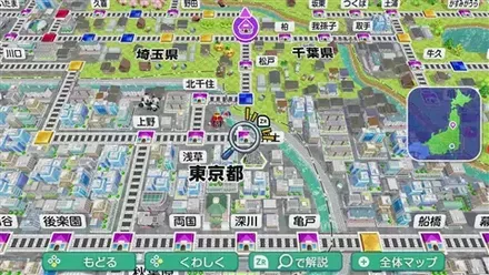 押上のマップ画像