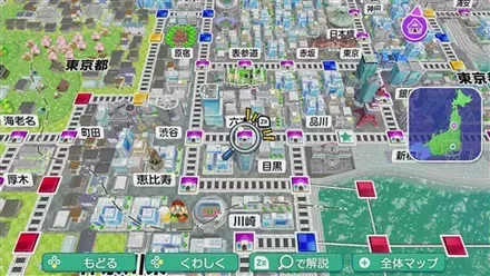 六本木のマップ画像