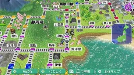 真鶴のマップ画像