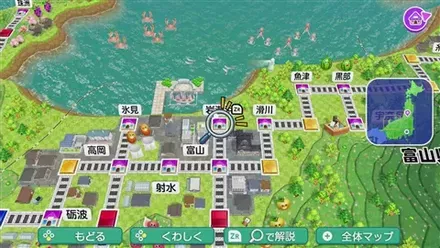 岩瀬浜のマップ画像