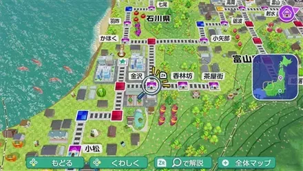 金沢のマップ画像