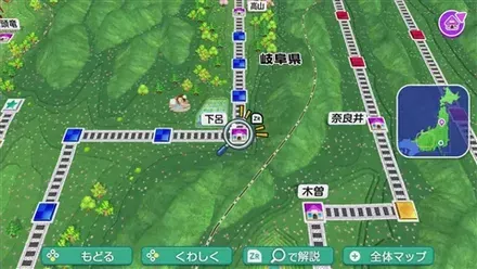 下呂のマップ画像