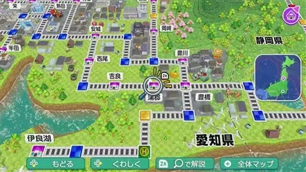 蒲郡のマップ画像