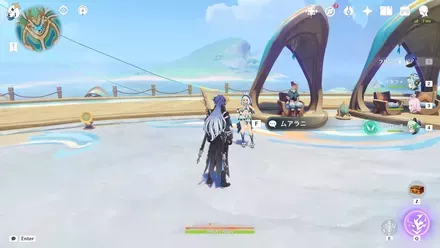 会話後ムアラニ