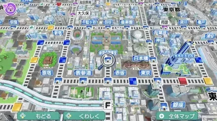 新国会議事堂のマップ画像