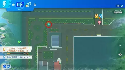 海坊主巡り・南雲原港編のマップ