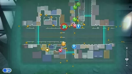 黒より黒い猫のマップ