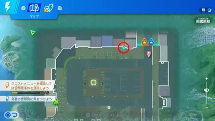 南雲原駅に潜む猫のマップ