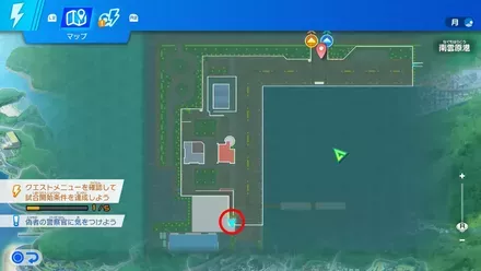 南雲原港に潜む猫のマップ