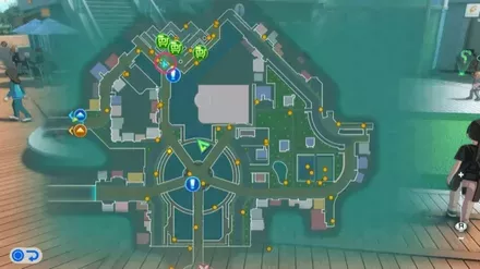 お台場グルメフルーツの場所