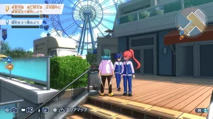 ガーデンの大観覧車の場所画像