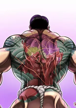 侠客立ちの画像