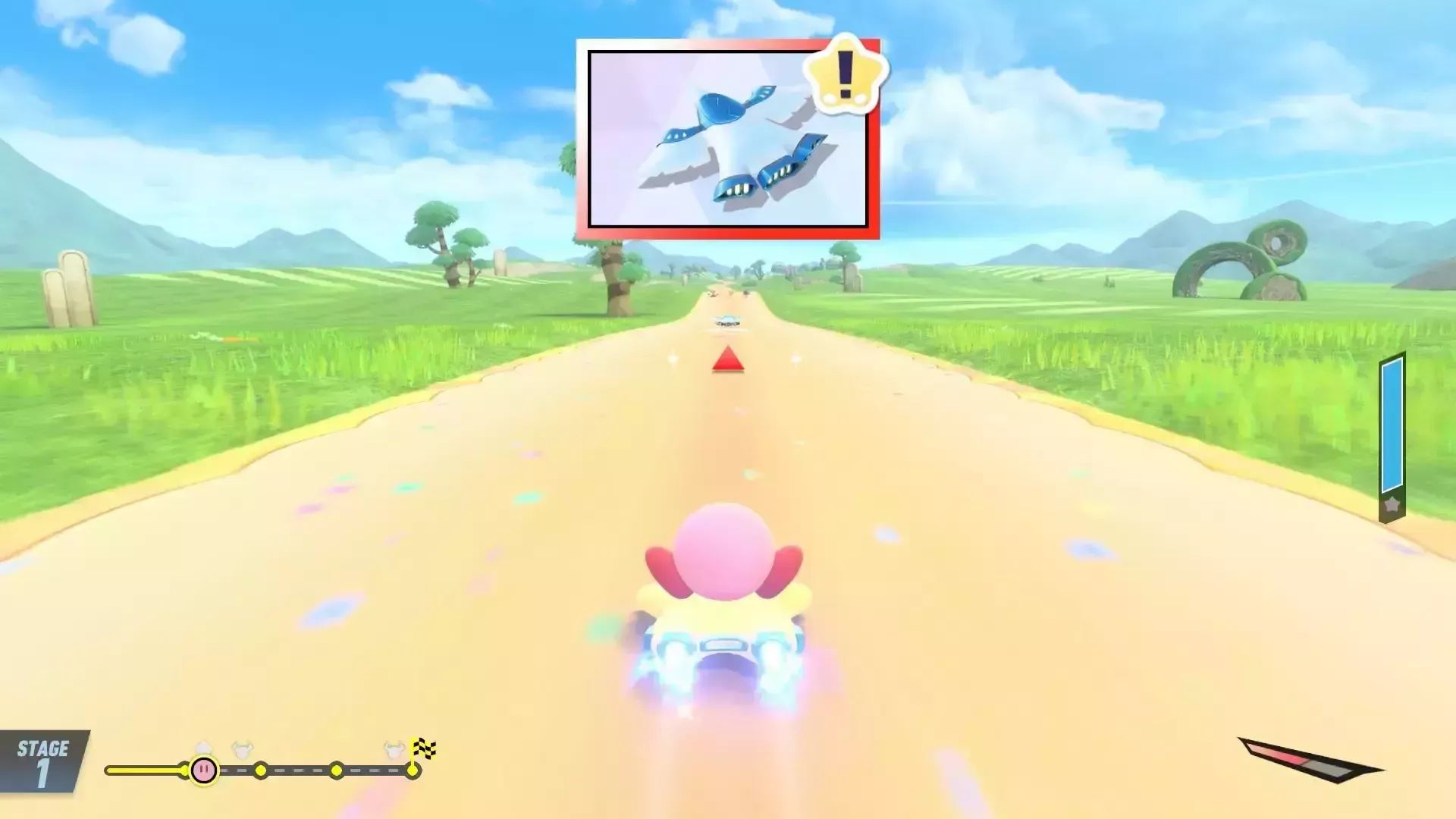 道中でウィングスターを入手