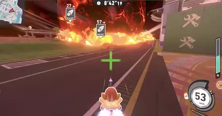 メテオが落ちてきた画像