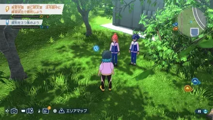 中央エリアの隠れたチェストの場所画像