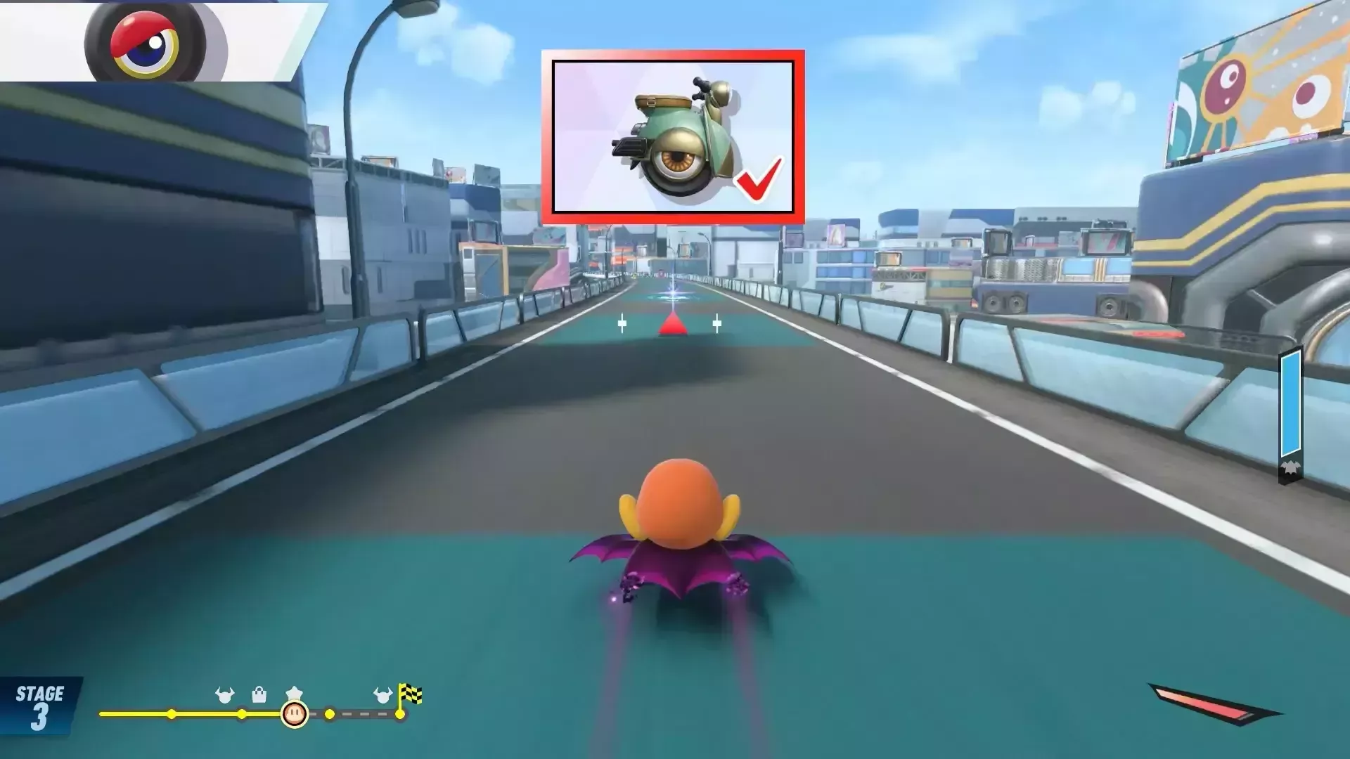 道中でウィリースクーターを入手