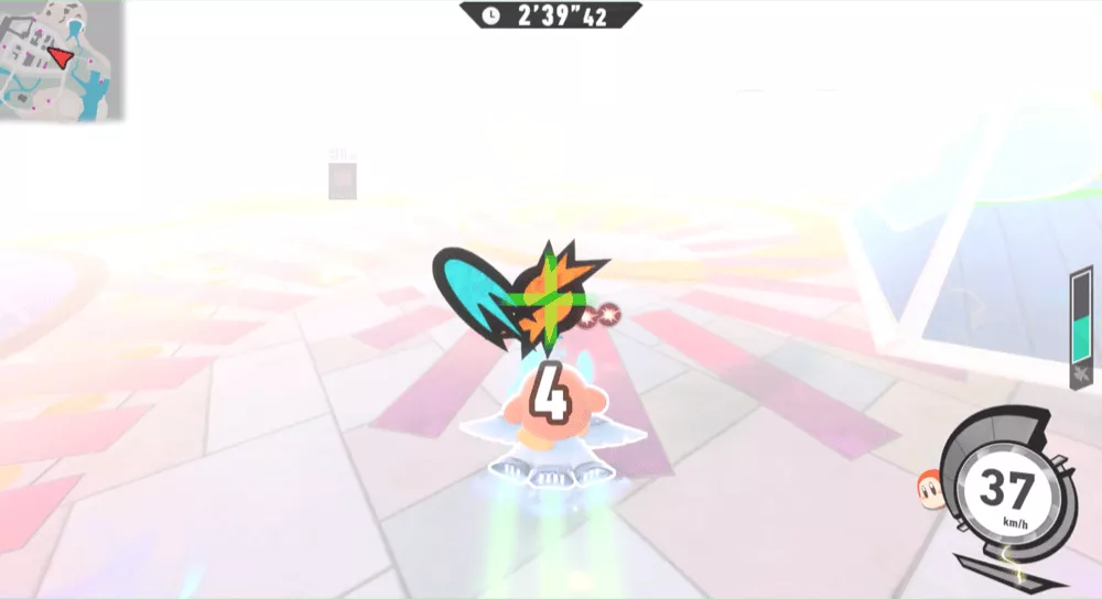 霧がある時の画像