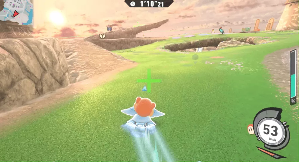 霧がない時の画像