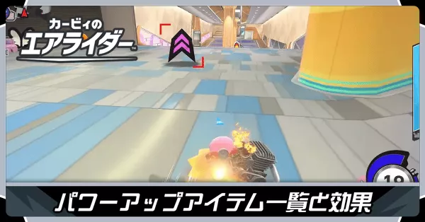 パワーアップアイテムバナー