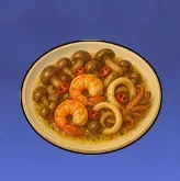 オイルキノコシーフードソテー画像