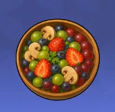 キノコフルーツサラダ画像