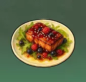 さっぱりベリーソースのステーキ画像