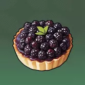 スイートブラックベリータルト画像